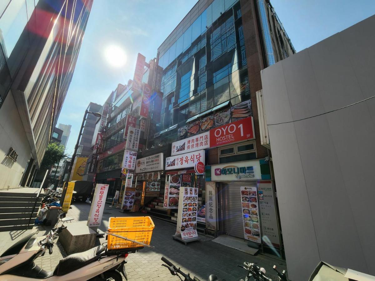 Oyo Hostel Myeongdong 1 Сеул Екстериор снимка